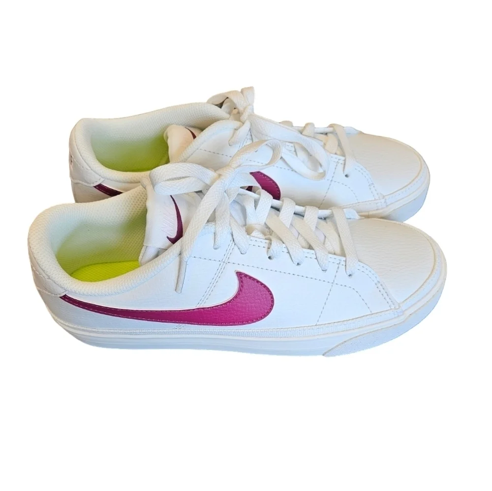 Nike Court Legacy Trainers Sneakers in White NEW Womens